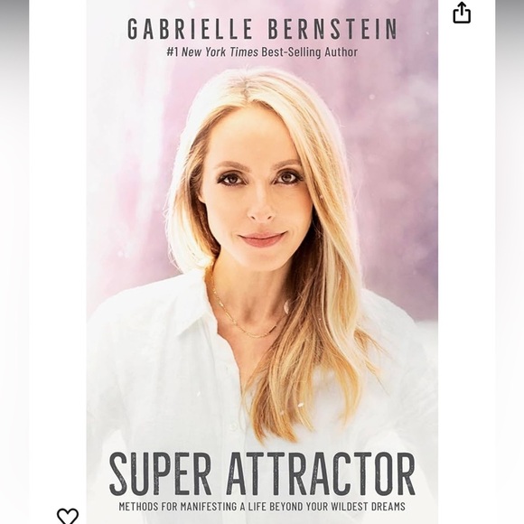 SUPER ATTRACTOR BY GABRIELLE BERNSTEIN PAPERBACK MANIFESTATION BOOK - Picture 1 of 6